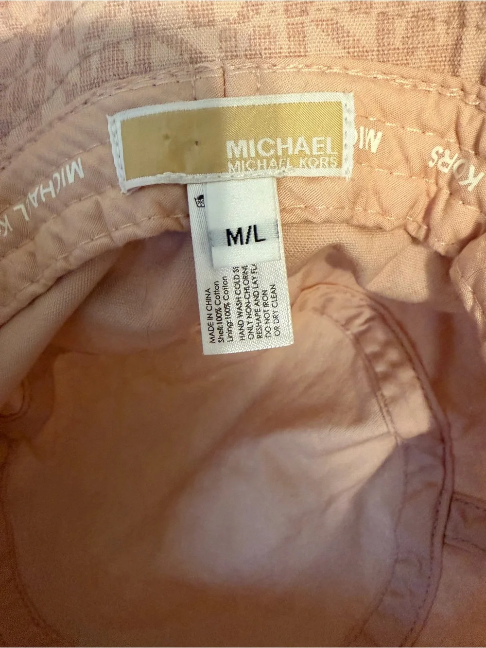 Michael Kors kids bucket